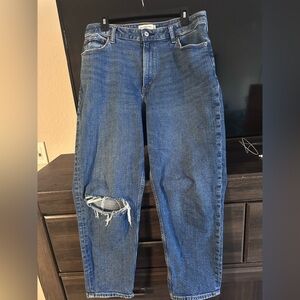 Abercrombie & Fitch women Relaxed Blue Jeans